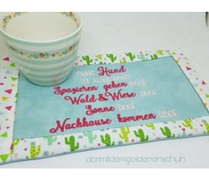 Stickserie - Sprüche Hund